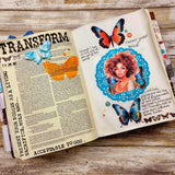 Completion printable kit for mixed-media, Bible journaling and faith art