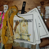 Is Your Jesus Showing? 28-day printable Bible verse cards for Bible journaling and faith art