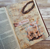 It Is Finished printable kit for mixed-media, Bible journaling and faith art