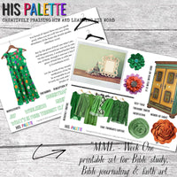 MML - Week One printable kit for Bible study, Bible journaling and faith art