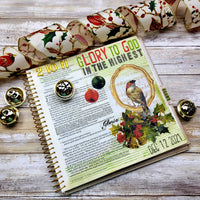 Vintage Christmas Kit for Mixed-Media, Bible Journaling and Faith Art