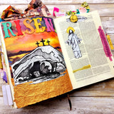 His Palette - "Risen" Printable Kit for mixed-media, Bible journaling and planners