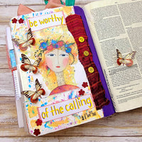 Sisters Unique I printable for mixed-media, Bible journaling and faith art