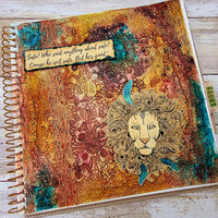 Like A Lion 2 printable set for mixed-media, Bible journaling and faith art