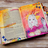Cornerstone printable kit for mixed-media, Bible journaling and faith art