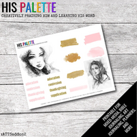ACTS Add-On 2 printable for mixed-media, Bible journaling and faith art