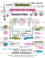 My Creative Worship Printable Kit for Bible Journaling and Faith Art
