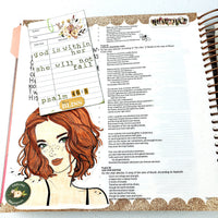Freckles Printable for Mixed-Media, Bible Journaling and Faith Art
