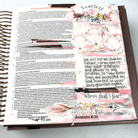 Fearless Printable Kit for Bible Journaling and Faith Art