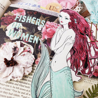 Fishers Of (Wo)men 2 printable set for mixed-media, Bible journaling and faith art