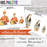 Planted Printable Set for Bible Journaling and Faith Art