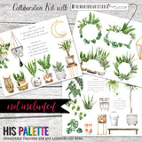 Planted Printable Set for Bible Journaling and Faith Art