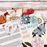 Your Treasure Printable Kit for Bible Journaling and Faith Art