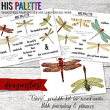 Glory Printable Kit for Bible Journaling. mixed-media, and planners